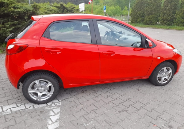 Mazda 2 cena 14500 przebieg: 177000, rok produkcji 2008 z Krosno Odrzańskie małe 232